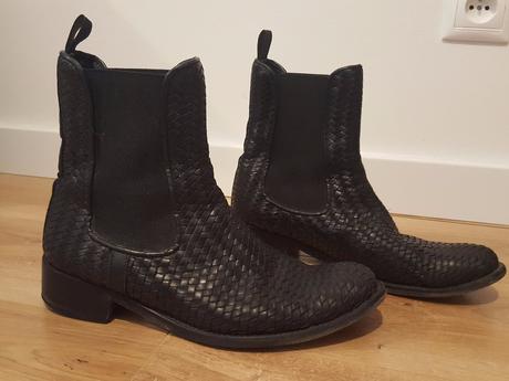 Kozene kotnikove cizmy, 40