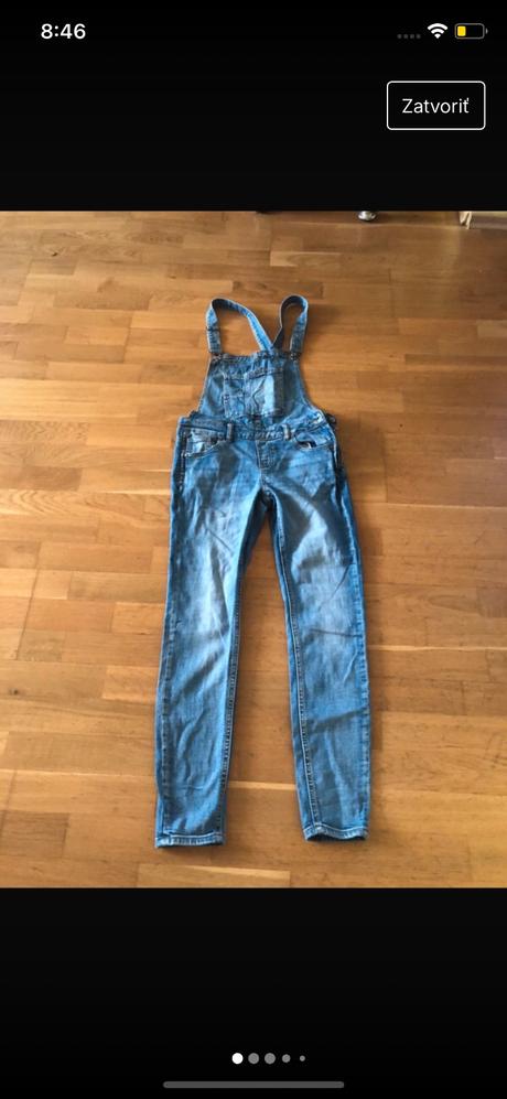 Džínsy na tráky, new yorker,m