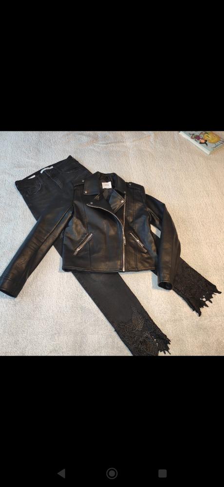 Rifle s čipkou, bershka,146