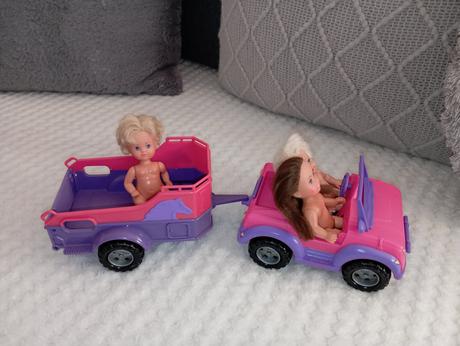 Barbie autíčko s prívesom, 