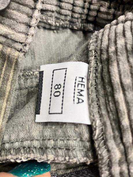 Chlapčenské menčestrové nohavice hema (80), hema,80