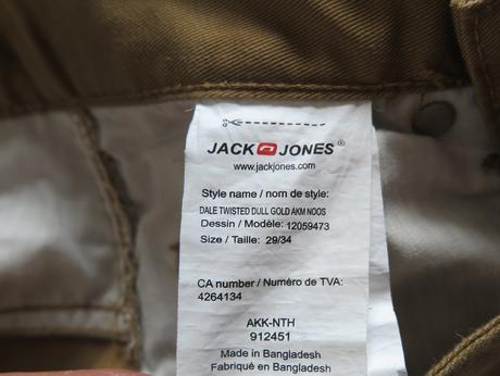 Pánske nohavice jack & jones dale twisted, s