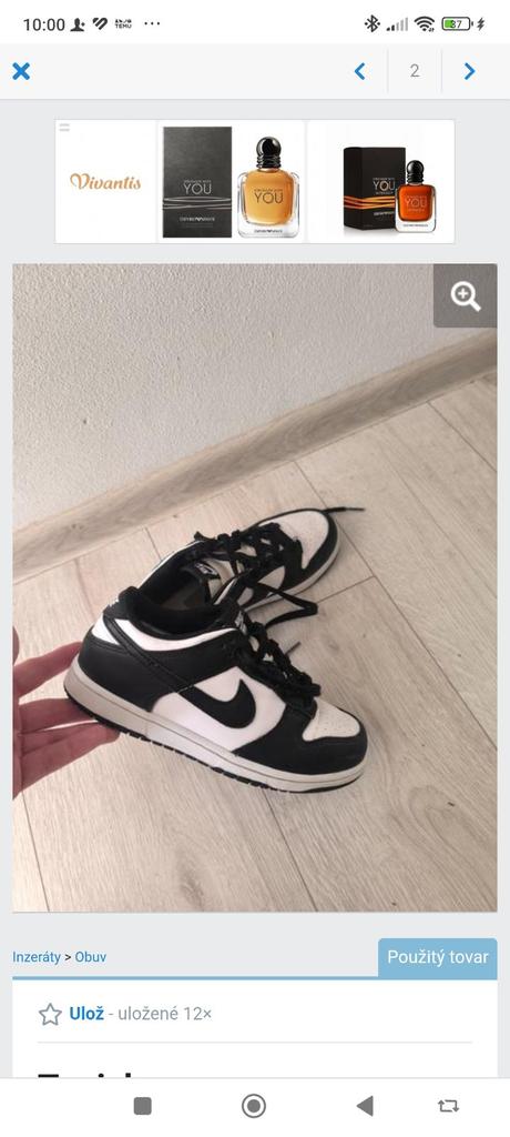 Tenisky, nike,34