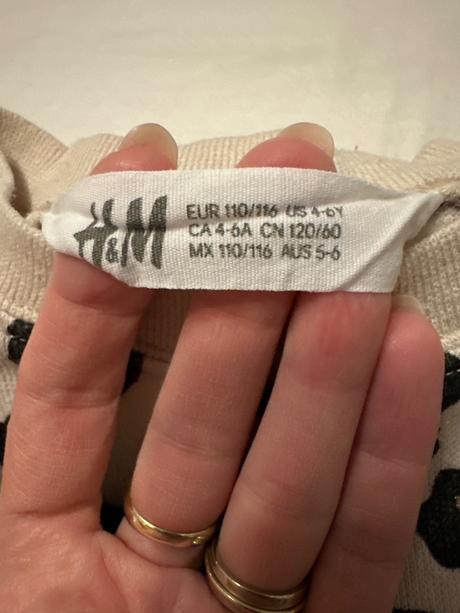 Leo pulóver, h&m,110