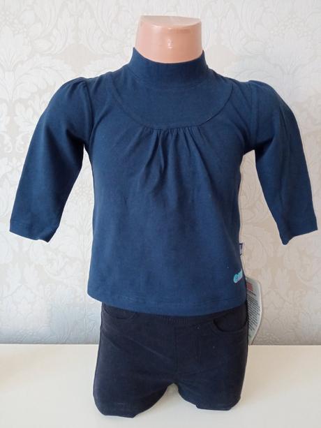 Dievčenské rolákové tričko dlhý rukáv (80), original marines,80