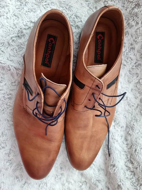 Kožené topánky pánske 44, 44