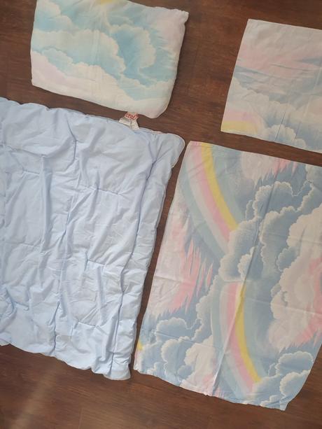 Paplónik a vankúšik plus retro obliečky, šírka (cm): 60,dĺžka (cm): 110