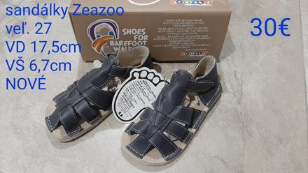 Zeazoo barefoot sandalky, zeazoo,27