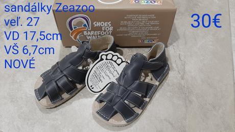 Zeazoo barefoot sandalky, zeazoo,27