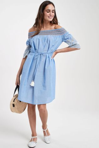 Vyšívané letné šaty, next,40 / l