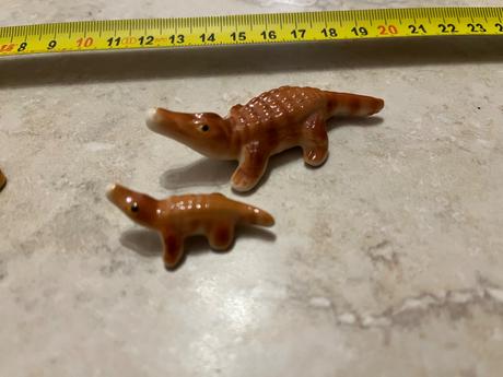 Malé keramické zvieratká,