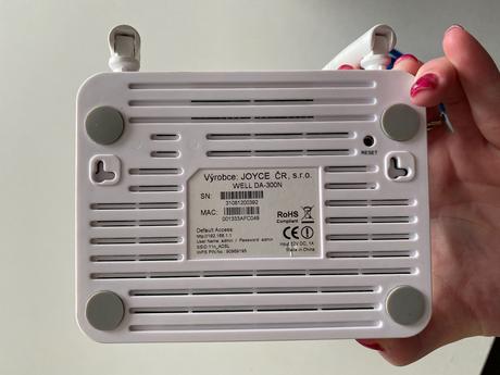 Well da-300n adsl2/2+ wifi n router,4xether., 310a, 