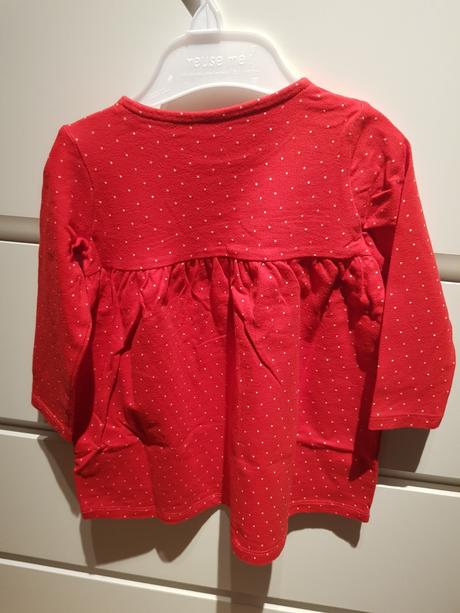 Vianočné šaty f&f 80 (9-12 mes.), f&f,80