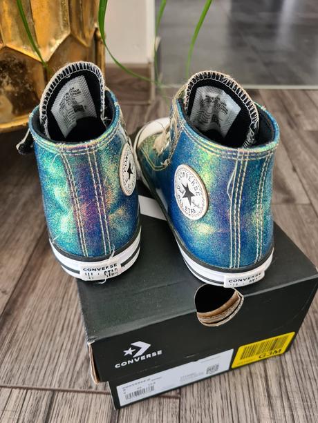 Metalické tenisky all star converse, converse,26