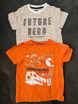 Tričká 2ks, f&f,104