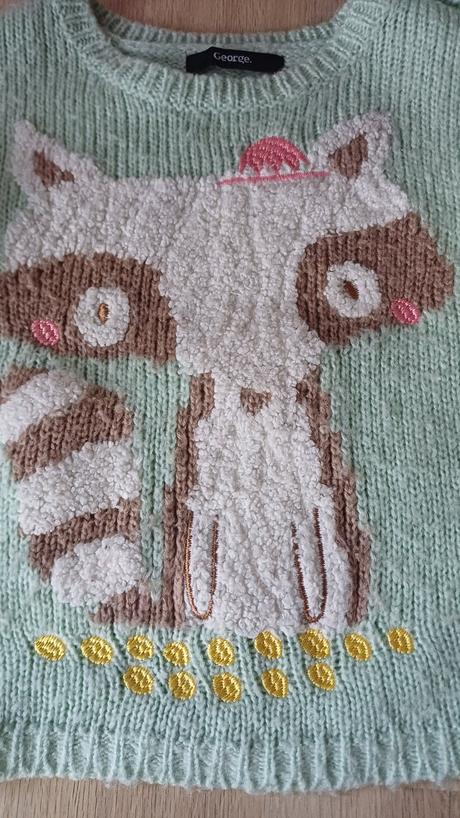 Štrikovaný sveter lemur, george,98