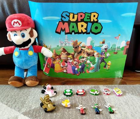 Hračky super mário + 2x plagát, 