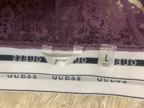 Guess čipkovaná podprsenka, guess,l