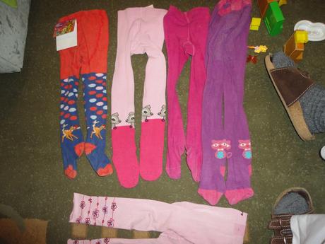 Mix bavlnených pančušiek, 110