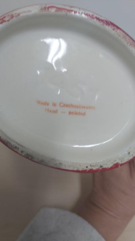 Retro keramický kohút made in czechoslovakia, 