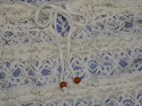 Luxusná čipkovaná blúzka, m