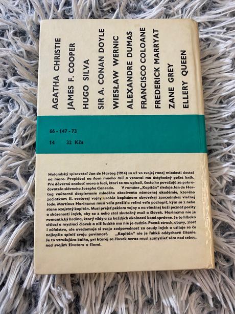 Stará retro kniha jan de hartog kapitán stopy,