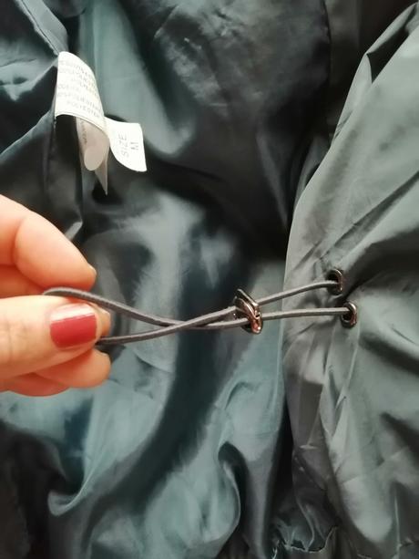 Bunda flyluxury vm-s petrolejová, m