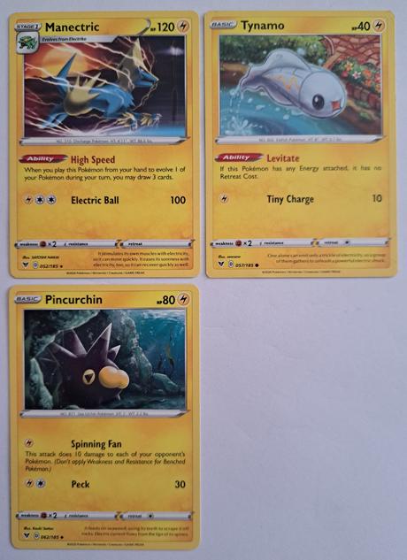 Pokémon karty "vivid voltage" (1),