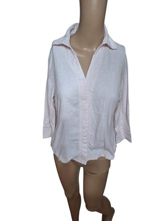 Dámska ľanovo viskózová blúzka, new look,m