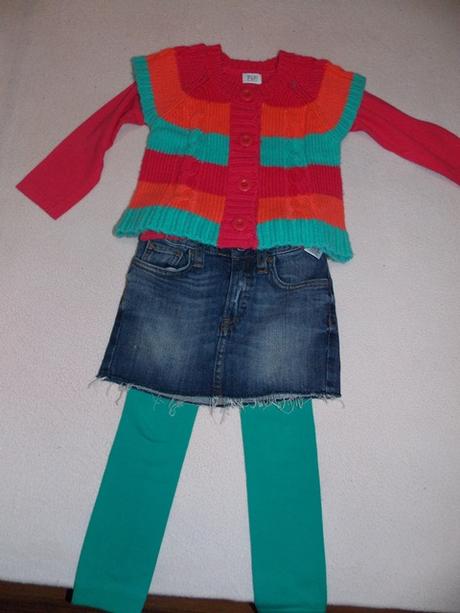 Polosvetrík s tričkom, f&f,98