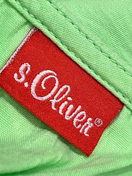 Dámska zelená blúzka s vyšívaným vzorom (m), s.oliver,m