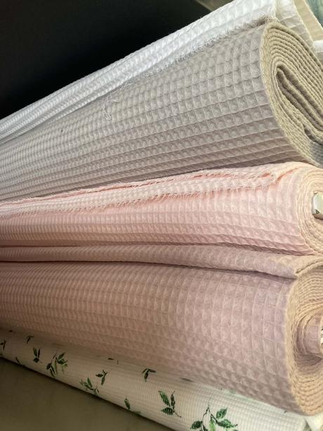 Vaflová bavlna - uteráky-140 x 70 cm, nové, 