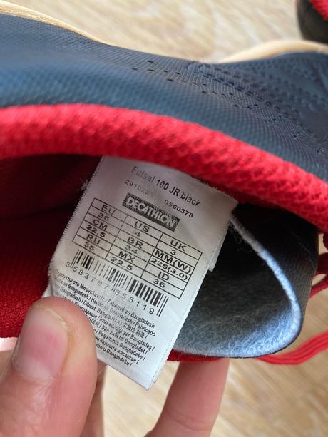 Tenisky halovky top stav č.36, kipsta,36