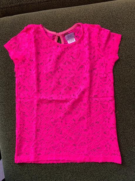 Čipkované tričko, f&f,128