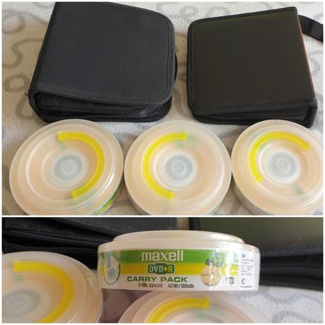 30x dvd+r balenie + 2x obal na cd/dvd + led lampa,