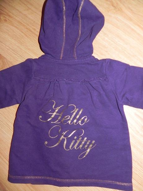 Tepláková súprava hrubšia - hello kitty, h&m,86
