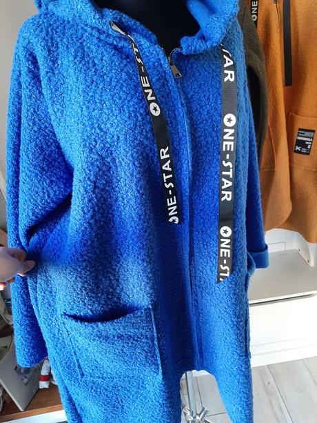 Oversize mikinovy kabatik, 38 - xxl