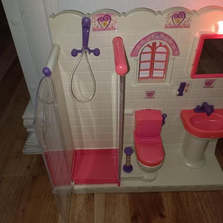 Vintage barbie kúpeľňa,