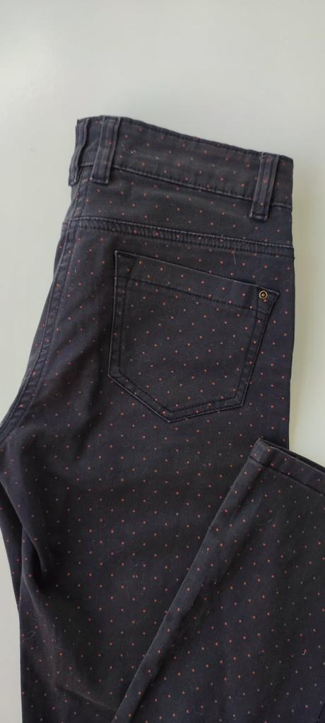Nohavice s bodkami, f&f,36
