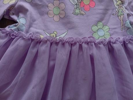 Bledofialové šaty cililing 98, primark,98