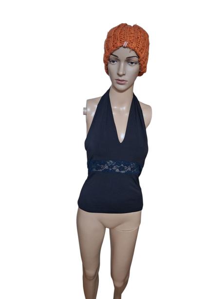 Dámske tričko s čipkou, s