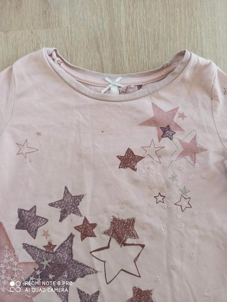 Hviezdičkové tričko a mikina, next,104