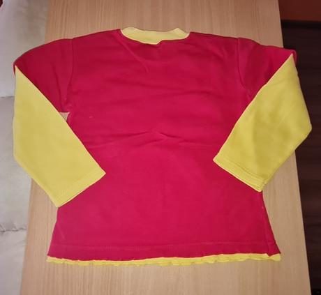 Červená mikina v. 116/122, 116