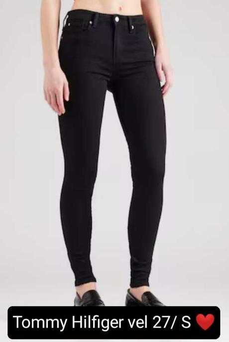 Tommy hilfiger mäkké skinny veľ 27/s, tommy hilfiger,s