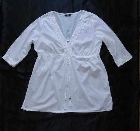 Biela blúzka, f&f,l