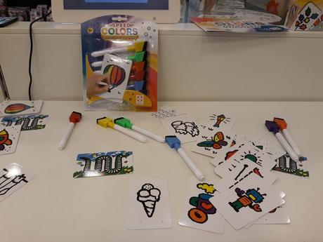 Spoločenská hra speed colors, 