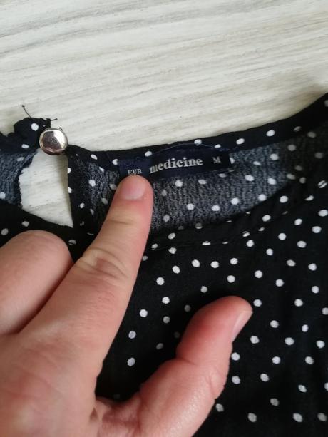 Volna bodkovana bluzka, m