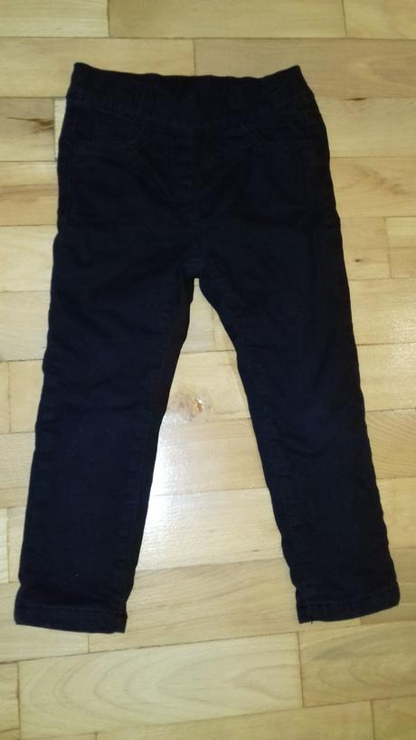 Zateplene slim nohavice, palomino,92