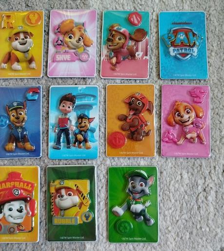 Magnetky paw patrol - kompletná séria,