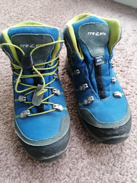 Turistické topánky/tenisky vysoké, 32